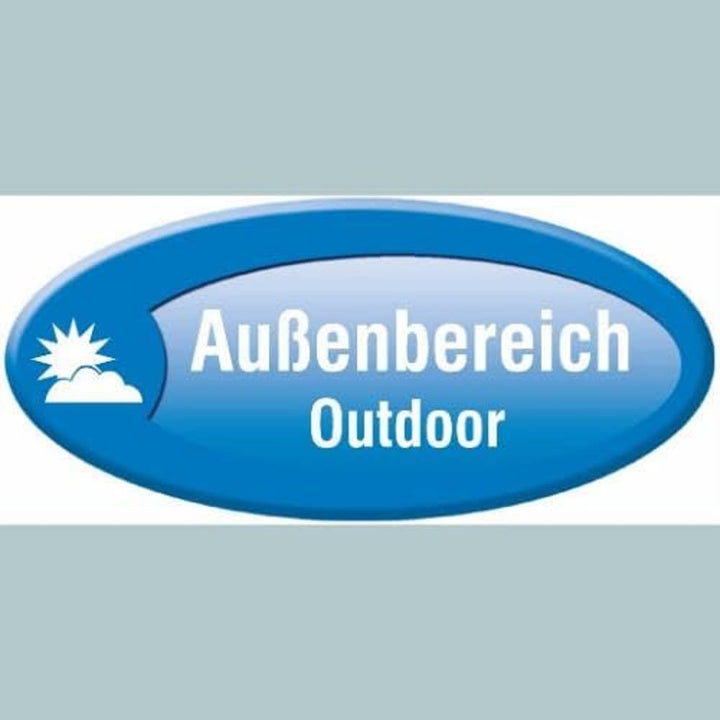 as - Schwabe 62461 Aufputz-Steckdose abschliessbar IP54 Grau, 230 V 2 Leitungseinführungen 1-fach St