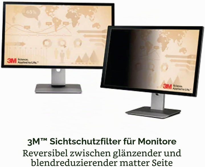 3M PF24.0W9 Blickschutzfilter Standard für Desktops 61,0 cm Weit (entspricht 24,0" Weit), Kunststoff