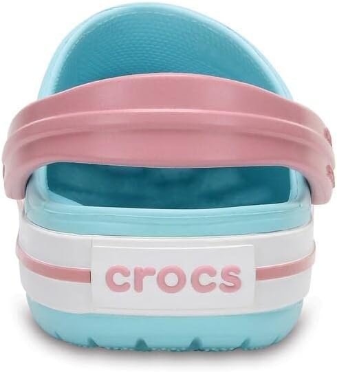 Crocs Unisex Kinder Crocband K Clog 28/29 EU Ice Blue White, 28/29 EU Ice Blue White