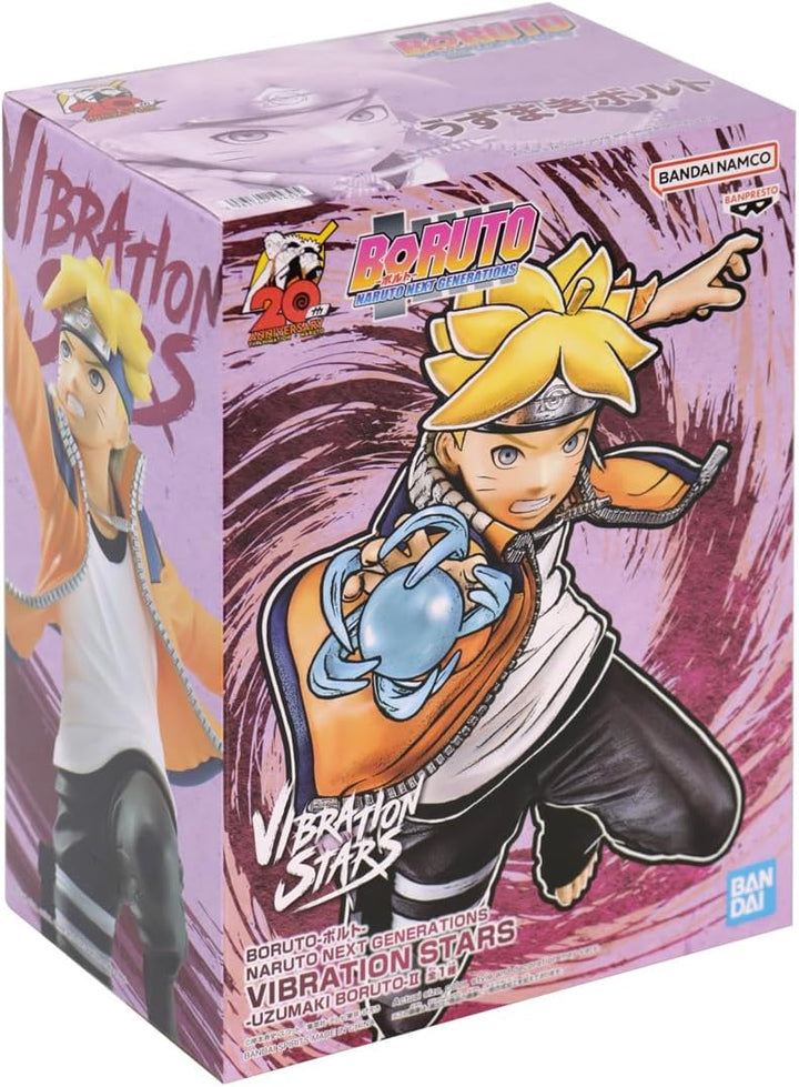 Banpresto Figur Statue Boruto Naruto Next Generations - Vibration Stars - Uzumaki Boruto II - Höhe 1