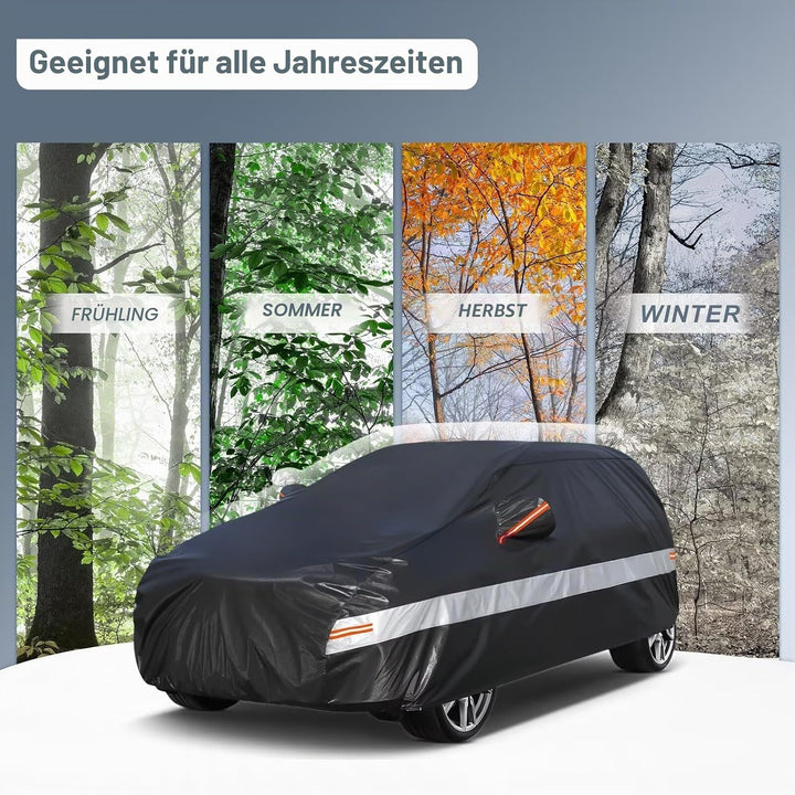 Autoabdeckung Kombi Passend für Audi A4 Avant/Allroad B7 B8 B9 (1994-2025) 10 Schichten Vollgarage A