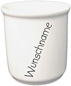 Kindergeschirr personalisiert - Frühstücksservice 3-tlg. Porzellan Tiermotive Teller Becher Schale p