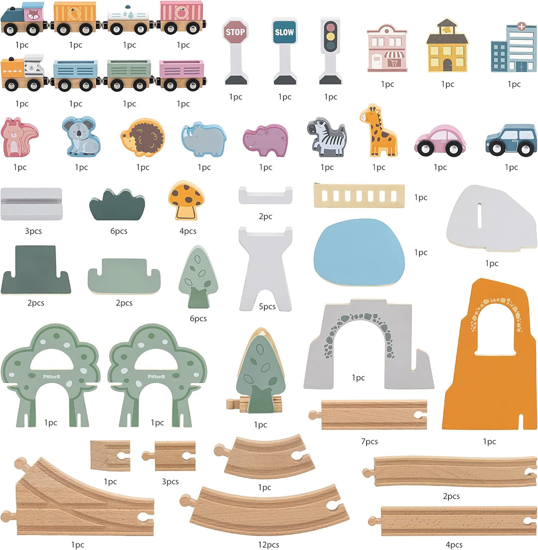 PolarB Train Set 90 pcs
