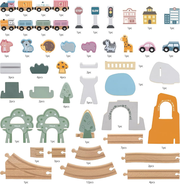 PolarB Train Set 90 pcs