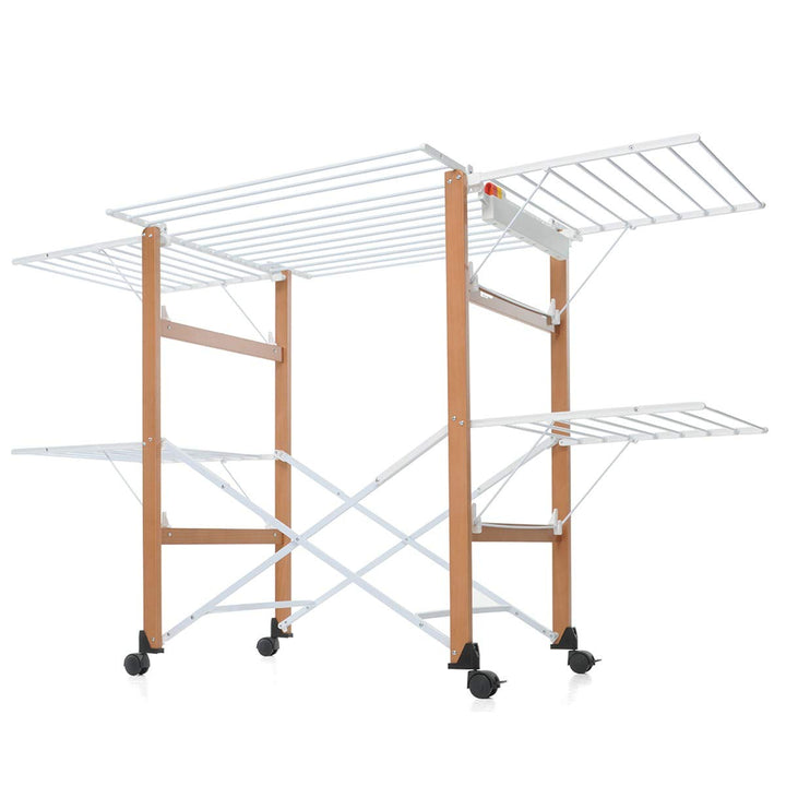 Foppapedretti Gulliver Faltwäscheständer, 105 x 80 x 174 cm, Holz,