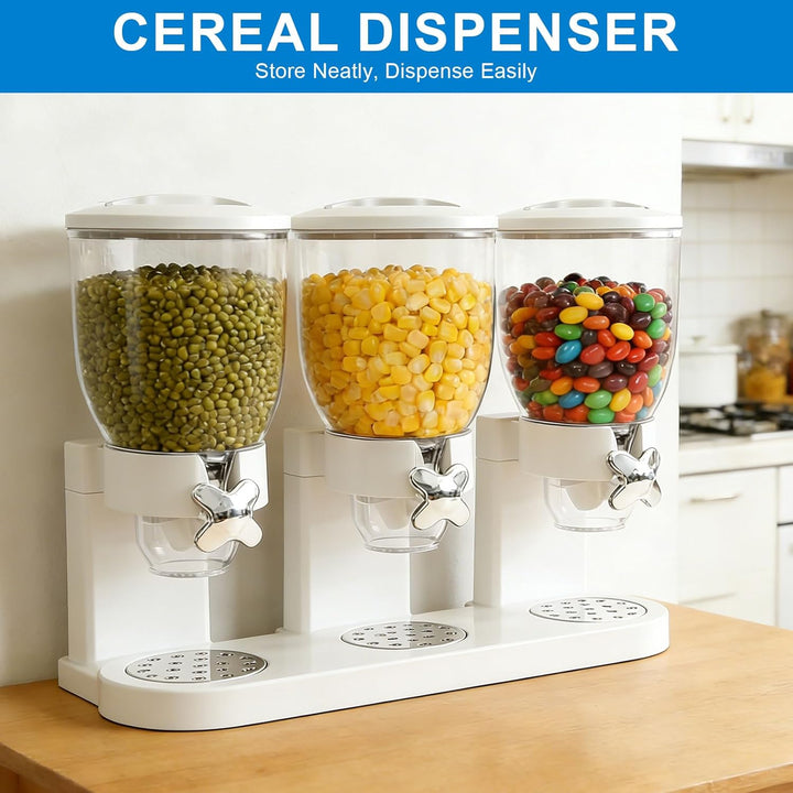 Cereal Dispenser Countertop 2L, Luftdichter Müslispender für die Organisation des Küchenvorratsraums