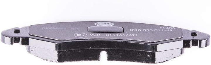 HELLA PAGID 8DB 355 011-691 Bremsbelagsatz - T1486 - Dicke/Stärke: 15.5mm - Bremssystem: Bosch - mit