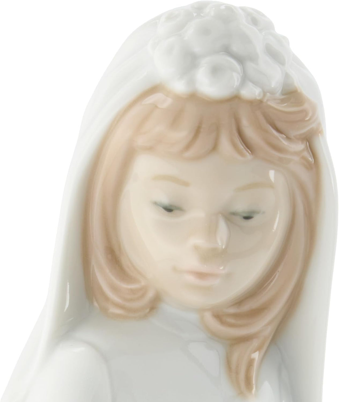 NAO Mädchen betend Porzellanfigur Kommunion