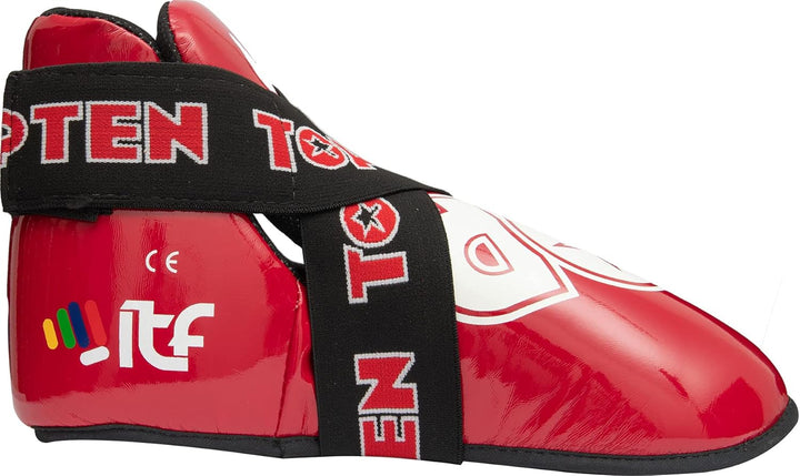 TOP TEN Fussschutz „Superlight“ für den Wettkampf Rot M, Rot M