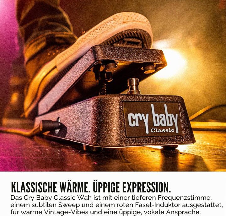 Gitarren-Effektgerät Pedal DUNLOP CryBaby Standard MDU GCB95F