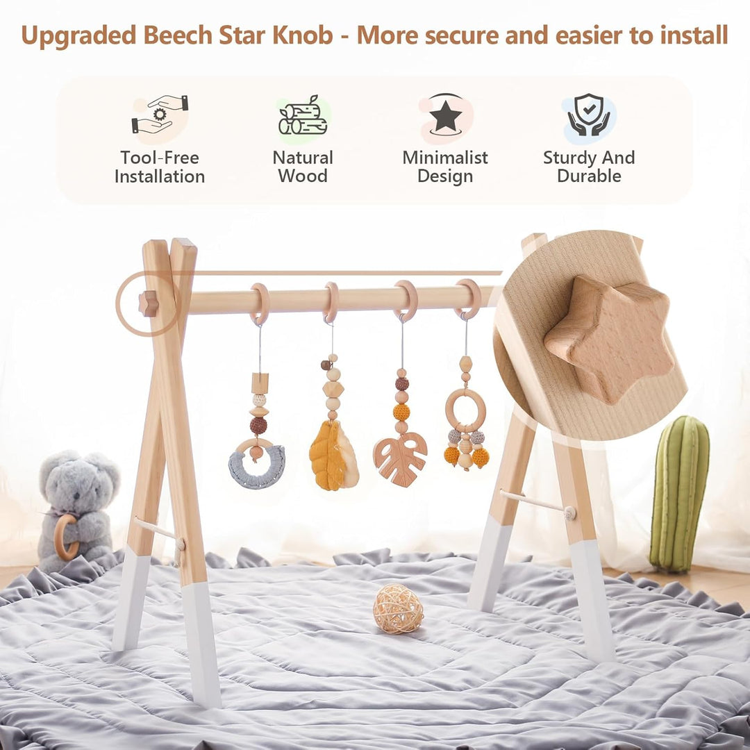 Promise Babe Spielbogen Baby Holz Baby Gym Holz Baby Spielbogen Neugeborenen Spielzeug Spielbogen Ac