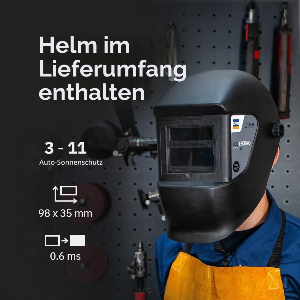 GYS GYSMI 160P + LCD 11 – Pack Inverter MMA