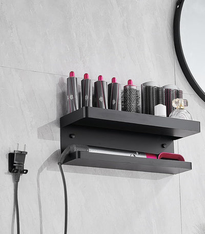 AXNSATRE Halterung Ohne Bohren für Dyson Airwrap & ZubehöR, Halterung Wandhalterung für Dyson Airwra