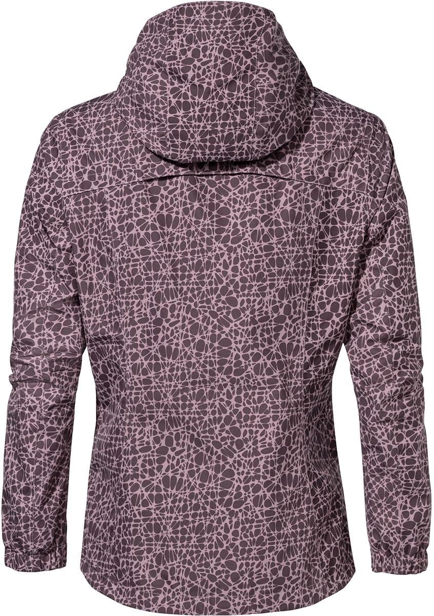 VAUDE Rosemoor - Regenjacke Damen 42 Blackberry, 42 Blackberry