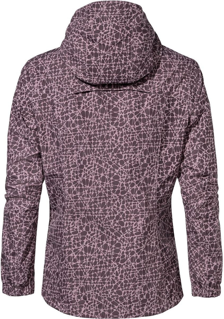 VAUDE Rosemoor - Regenjacke Damen 42 Blackberry, 42 Blackberry