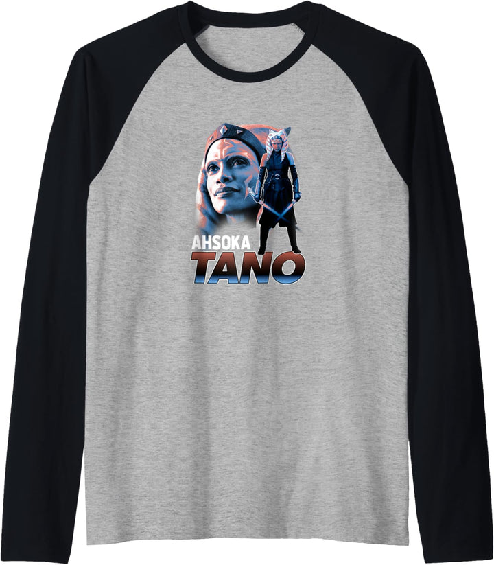 Star Wars: The Mandalorian Ahsoka Tano Collage R13 Raglan