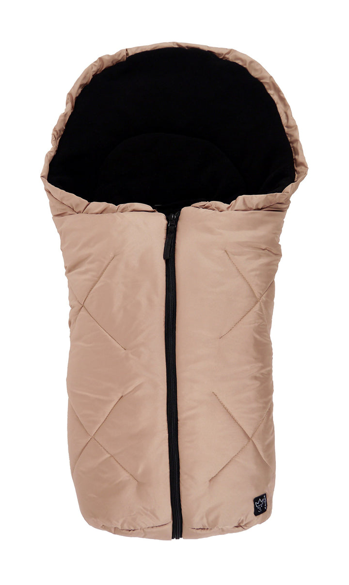 Kaiser 6534731 - Kuschelsäckchen Fleece für Schalensitze der Gruppe O, Farbe: sand, Sand