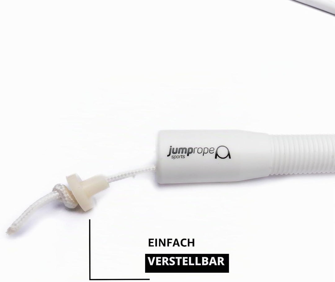 Professionelles Rope Skipping Wettkampf Springseil Freestyle Bead - Länge verstellbar (3m Seillänge)