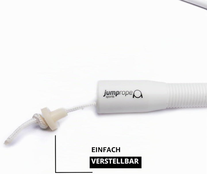 Professionelles Rope Skipping Wettkampf Springseil Freestyle Bead - Länge verstellbar (3m Seillänge)