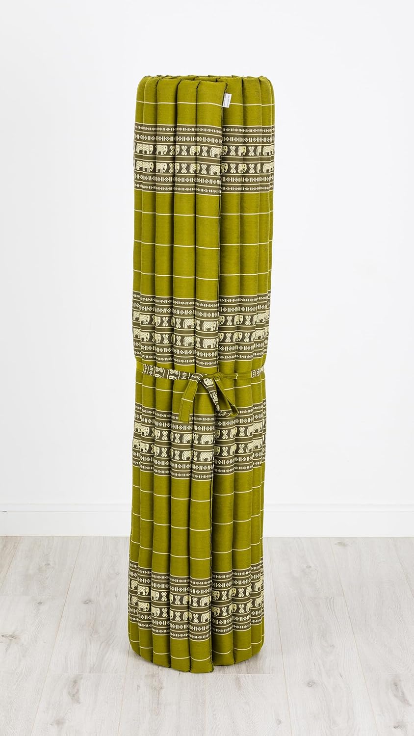 Asia WOHNSTUDIO livasia Rollmatte XXL breit Doppelbett - 200x145x4,5cm - Gästebett Gästematratze 2 P