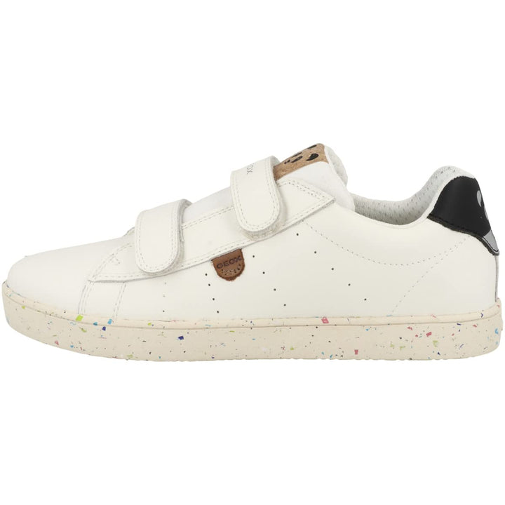 Geox Mädchen J Kathe Girl Sneaker 33 EU Weiss, 33 EU Weiß
