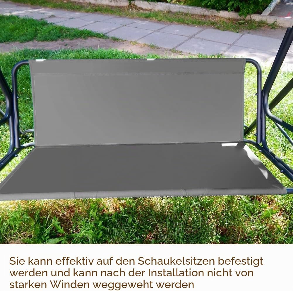 WingFly Gartensitzbezug für Schaukelstuhl, Schaukelstuhl, Sitzbezüge für Gartenschaukel, Abdeckung f