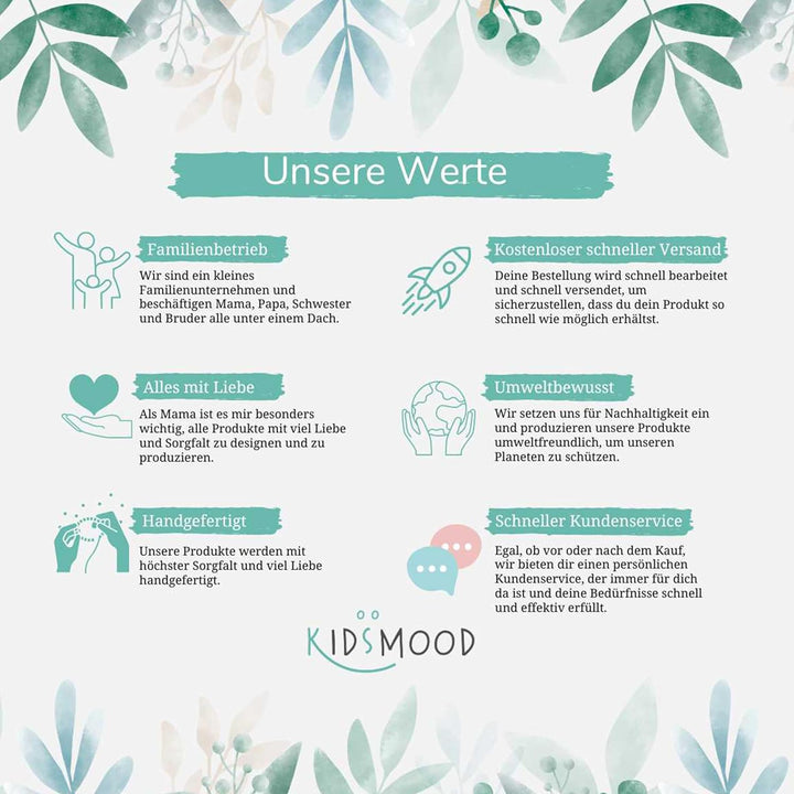 Kidsmood Messlatte für Kinder aus Aluverbund, personalisiert mit Wunschnamen, Regenbogen Messlatte K