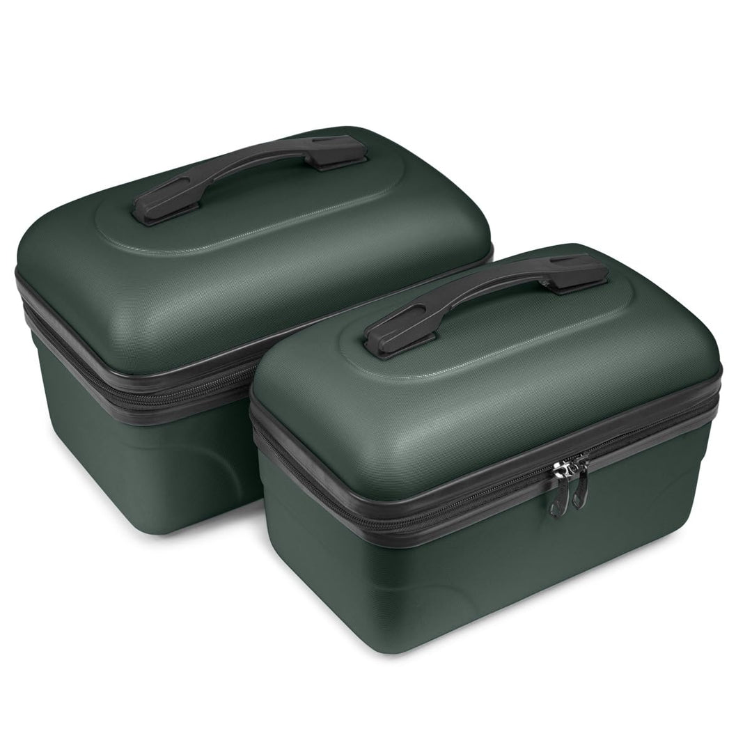 KINSTON Kosmetik- und Kulturtasche, Hartschalen-Vanity mit Griff, Reise-Organizer, Aufbewahrungsbox