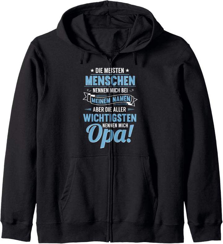 Opa tshirt Vatertag shirt Papa Spruch Grossvater Geschenk Kapuzenjacke