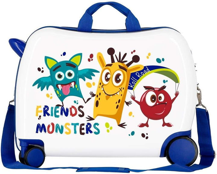 Roll Road Little Me Kinder-Koffer Mehrfarbig 50x38x20 cms Hartschalen ABS Kombinationsschloss 34L 2,