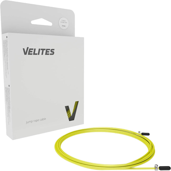 Velites Seil gelb Training 2 mm Ersatzseil für Erwachsene Unisex Einheitsgrösse
