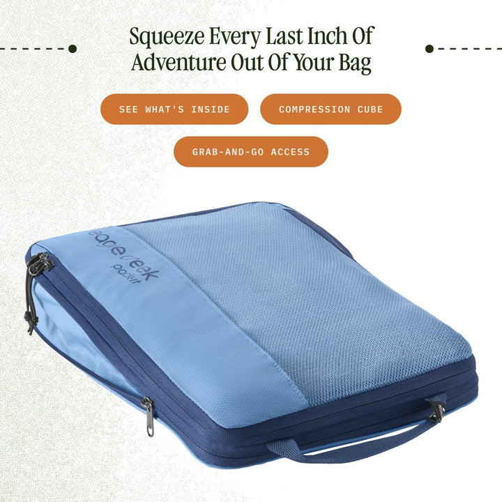 eagle creek Pack-It Reveal Compression Cube M Blue Dawn Blue Dawn M, Blue Dawn M