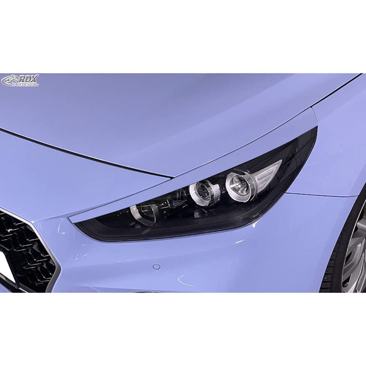 Scheinwerferblenden kompatibel mit Hyundai i30 2017-2021 (ABS)