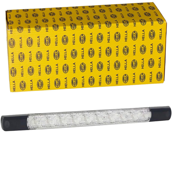 HELLA - Heckleuchte - Strip Lamp - LED - 12V - Anbau/geschraubt - Lichtscheibenfarbe: transparent -