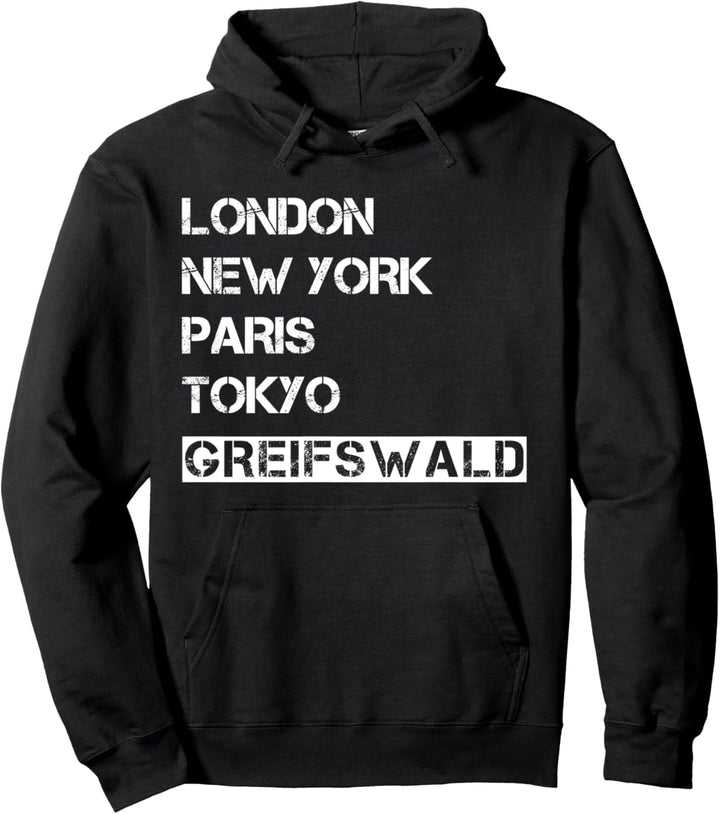 Meine Stadt! Geburtsort & Heimatliebe Greifswald Pullover Hoodie