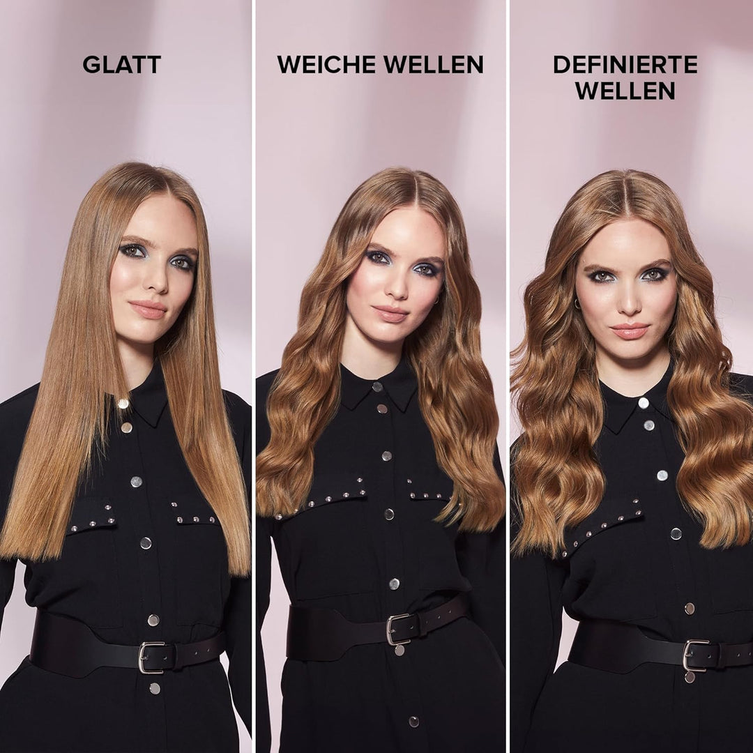 Bellissima Creativity Multistyle Glätteisen, glattes oder gewelltes Haar, Keramikbeschichtung + Diam