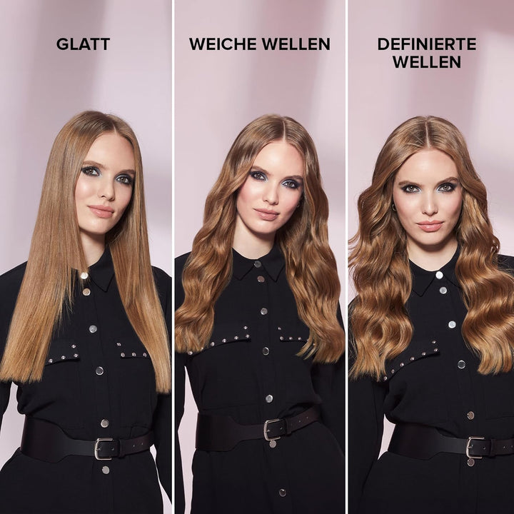 Bellissima Creativity Multistyle Glätteisen, glattes oder gewelltes Haar, Keramikbeschichtung + Diam
