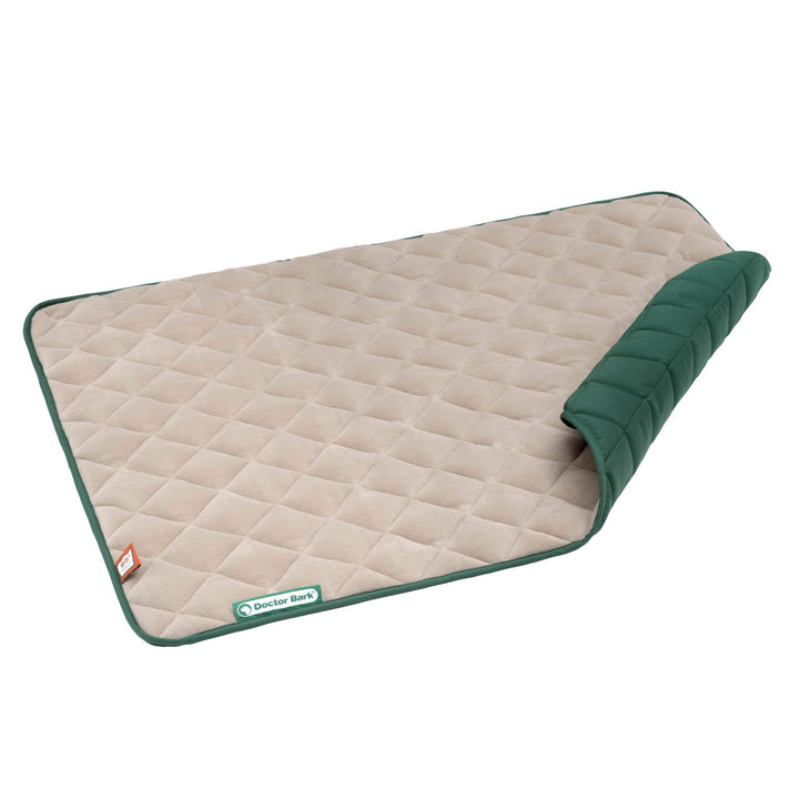 Doctor Bark Hundedecke Fleece Wendedecke - Flauschige, robuste Hundematte für grössere Hunde. waschb