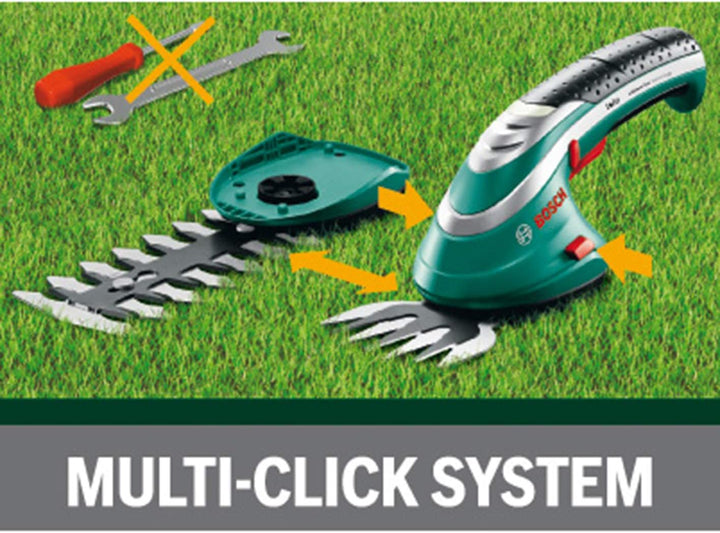 Bosch Isio Grasschermesser-Aufsatz 2014 Grasschermesser Türkis, Grasschermesser Türkis