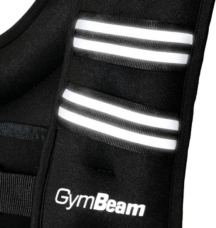 GymBeam Gewichtsweste - Effektives Fitness-Accessoire, mit Klettverschluss, anpassbares Gewicht, ver