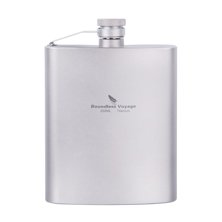 Boundless Voyage Titan 200 ml Flachmann Draussen Camping tragbar Wein Whiskey Trinkflasche 7oz