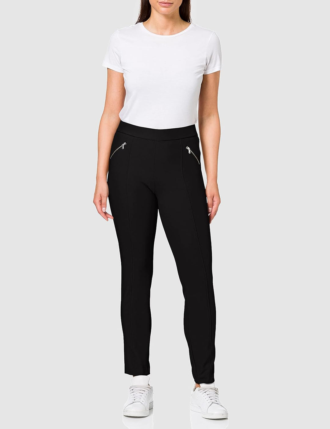 Atelier GARDEUR Damen Hose 36 Kurz Schwarz (Schwarz 99), 36 Kurz Schwarz (Schwarz 99)