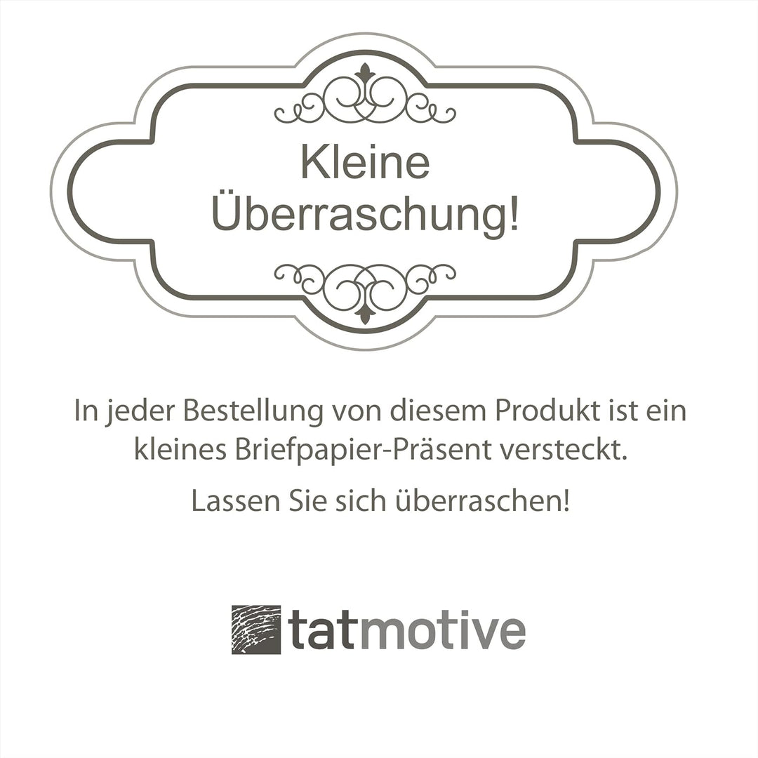 TATMOTIVE Briefpapier-Motiv Grüner Frühling mit Blumen DIN A4, 90 g Offsetpapier - 250 Blatt - grün,