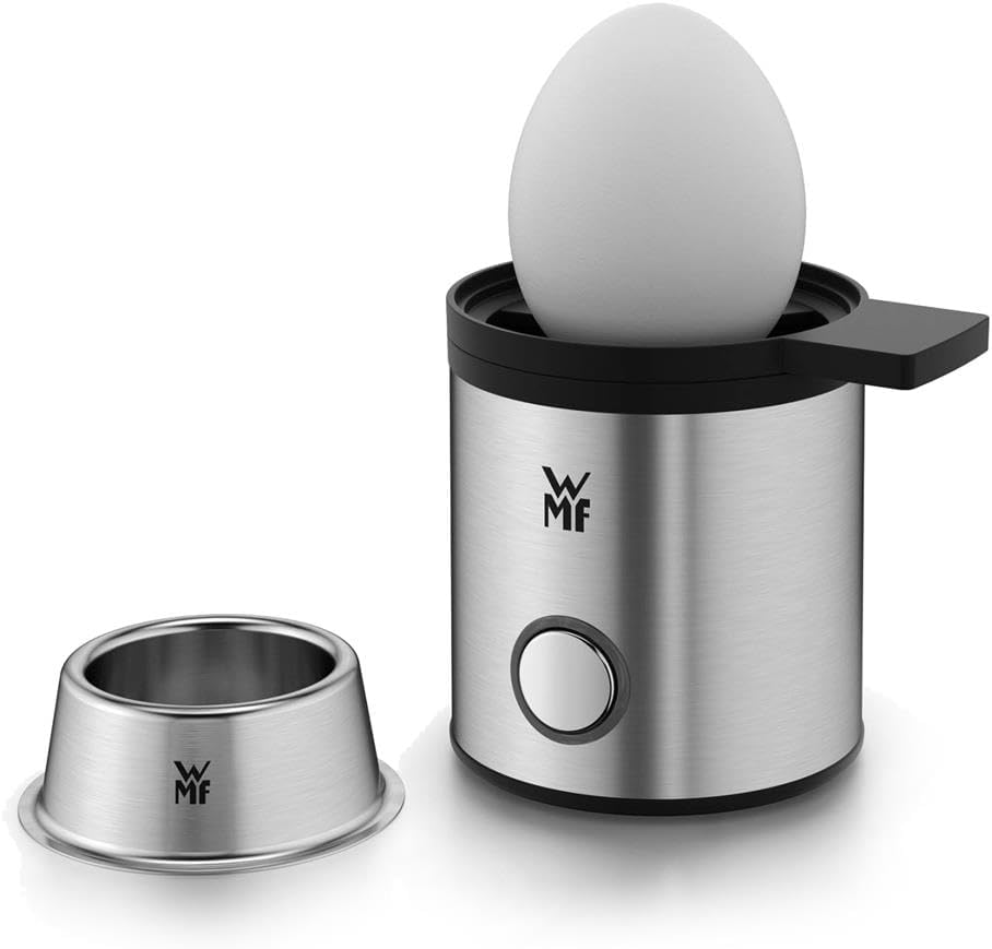 WMF Küchenminis 1-Ei-Eierkocher MyEgg mit Eierbecher, platzsparend, Stecker, Härtegradeinstellung, Ü