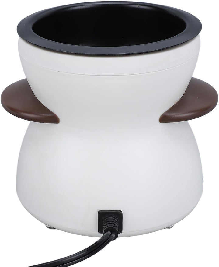 Haofy Mini-Elektro-Fonduetopf-Set, Zum Schmelzen von Schokolade, Käse und Fleischsuppe, Ideal für Pa