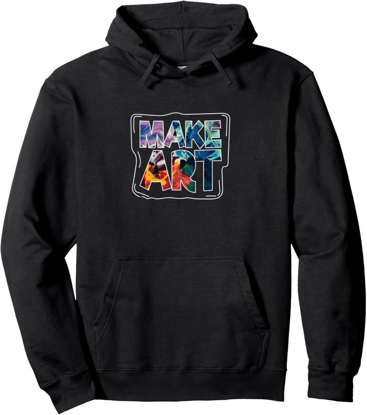 Machen Sie Kunst lustig! Lustiges Geschenk Fun Pullover Hoodie