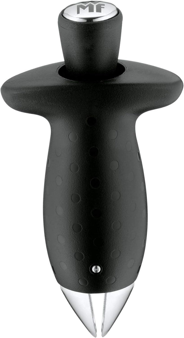 WMF Gourmet Ananasschneider, Ananasteiler schneidet Ringe & Top Tools Erdbeestrunkentferner 9,5 cm,