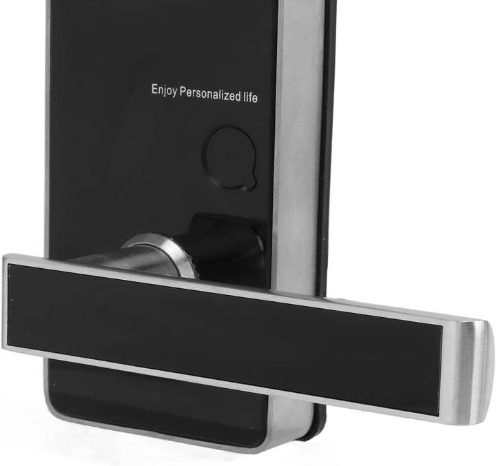 Elektronisches Türschloss Fingerabdruck, Elektrisches Zahlenschloss Haustür, Smart-Hebel-Türschloss,