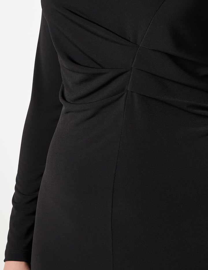 comma Damen Kleid 42 Schwarz 9999, 42 Schwarz 9999
