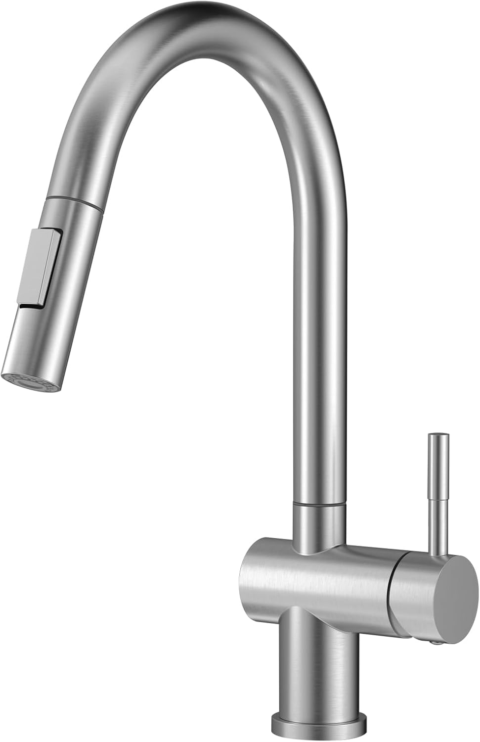 Wasserhahn Küche, SEMANEY Hochdruck Küchenarmatur mit 2 Modus Brause Ausziehbar, Mischbatterie küche